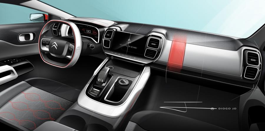 Интерьер Citroen C5 Aircross 2017 года  (CN) (фото 38 из 46)